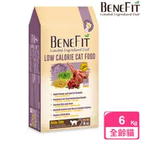 在飛比找PChome24h購物優惠-【BENEFIT斑尼菲】L.I.D. 低卡貓糧 6kg 羊肉