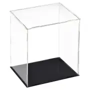 Acrylic Clear Display Case Box Dustproof Protection Showcase 20x15x25cm