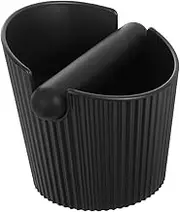 MUELODSIC Grounds Disposal Box for Cafe Espresso Knock Ground Box Accessory Non-Slip Bottom Design