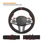 DIY Alcantara Car Steering Wheel Cover for BMW F90 F92 F93 F97 F98 F95 F96 X3