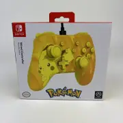Nintendo Switch Pokemon Wired Pikachu Yellow Controller Sealed