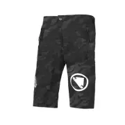 Web mt500jr Burner Short Child Black Camo Endura MTB