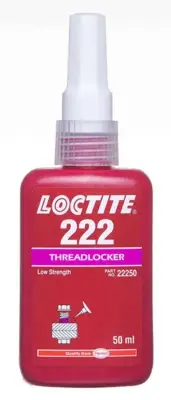 222 50ml 22250 Low Strength Threadlocker Loctite