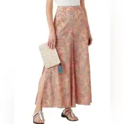 Tigerlily - Sisandia Paisley High Waisted Split Wide Leg Pants Size 8 NWT