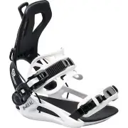 GNU B-Real Men's Snowboard Bindings, White, Small MY25