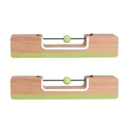 2x MamaMemo Workshop Tools Spirit Level Kids/Children Fun Wooden Building Toy 3+