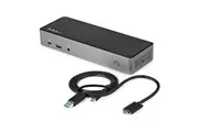 Startech Hybrid Universal Triple Monitor Laptop Docking Station [DK31C3HDPD]