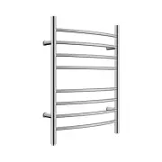 HEATGENE Towel Warmer 8 Bar Plug-in Curved Bath Towel Heater Towel Warmer for...