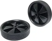 1 Pair Bicycle Training Wheels Black Rubber Bike Assist Wheel Balance Stabilisers Training