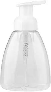 Home Hotel 250ML/300ML Nordic Soap Shampoo Shower Gel Mousse Foam Sub-Bottle Pressed-on Lotion Soap Soap Lotion Shower Dispenser(White,300ml)