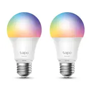 TP-Link Tapo Smart Wi-Fi Multicolour Bulb E27 (2 Pack)