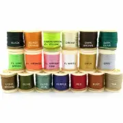 ANTRON YARN SPOOLS - Hareline Fly Tying Sparkle Material - 20 Colors Available!