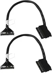 VGOL 2PCS Computer Battery Cable Compatible with Dell Latitude 7280 7380 7290 7390 04W0J9 DC02002NG00 Length 15cm Laptop Power Connector Cable