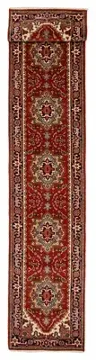 Vintage Hand-knotted Runner Rug 2'6" x 20'0" Traditional Wool Carpet