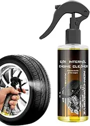 Engine Degreaser - 120ml Heavy Duty Degreaser Spray - Wheel Cleaner Spray, Automotive Degreaser for Motorcycles, SUVs, RVs, Vehicles, Cars, Trucks