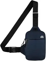 Men's Women's Chest Bag Sports Shoulder Bag Tote Bag with Adjustable Strap Chest Pack Crossbody Bag for Running Gym Fishing