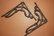 1-DECORATIVE SHELF BRACE,BATH DECOR,HOME REMODEL,GARDEN DECOR,COUNTRY DECOR,B-41