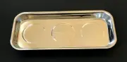 GRIP TOOLS 6" X 14" POLISHED STAINLESS STEEL MAGNETIC PARTS TRAY SOCKET 67444