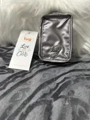 Lug Drizzle Mini Zip Storage Pouch Metallic Pearl NWT