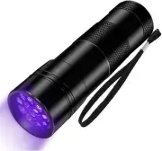 UV Torch UV Flashlight Blacklight Torch 395nm Portable Flashlight Torch Detector