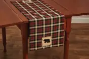 CONCORD BLACK BEAR TABLE RUNNER - NEW