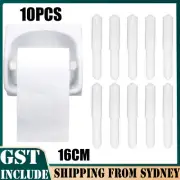 10Pcs Toilet Roll Holder Insert Bathroom Washroom Fitting Spindle Spring Loaded