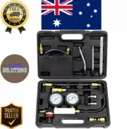 Cylinder Leak Down Tester Automotive Kit Gasoline Engine Compression Dual Gau...