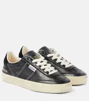 [Golden Goose] Golden Goose Soul-Star leather sneakers AU 4 black
