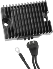 Drag Specialties 2112-1070 Solid State Regulator Black