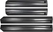 Car Side ABS Door Molding Body Strip Streamer Protector Cover Kit Trim Compatible for Ford 2015-2022(2020-2022)