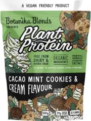 Cacao Mint Cookies and Cream Plant Protein Powder 500 G, 500 G