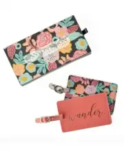 Canyon Moon Wander Luggage Tag Set of 2 MSRP $22 Brand New Comes with Box