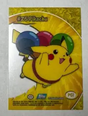 2000 Topps Pokemon Pikachu #PC1 #25 TV Animation Clear Card NM