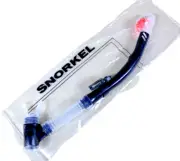 Dry Snorkel with Silicone Mouthpiece Purge Valve Mask Clip & Dry Valve