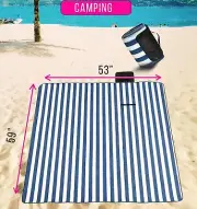 Picnic Blanket Waterproof Outdoor Camping Mat Sandproof Beach Blanket Foldable