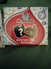 McDonald's 2024 Happy Meal Toys Pet Simulator #7 Mystery+Monkey