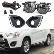 Fog Light Lamp Chrome Cover Switch For Mitsubishi Outlander Sport ASX RVR 13-15 (for: Mitsubishi)