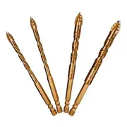Eccentric Drill Bit Set for Glass Tile Drilling with Triangular Design