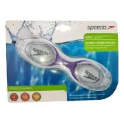 Speedo Kids Scuba Giggles White/Purple Lenses