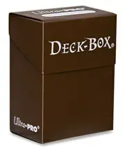 Ultra Pro 80 Card Deck Box - Brown