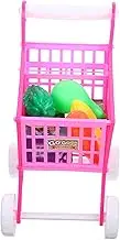 SOPOTUTU 1Pc Mini Shopping Cart for Realistic Supermarket Plaything Easy to Assemble Encourages Creativity and Hand Eye Coordination Present for Boys
