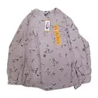 Hilary Radley Women's Blouse Top Mauve Bronze XXL