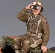 King & Country DD164 British Dingo Commander - RETIRED - Mint in the Box