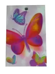 50Page 5.5" Congress Contract Bridge BUTTERFLIES Score Pad Playing Cards Bicycle