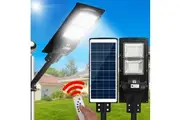 Leier 160 LED Solar Street Light 120W Flood Motion Sensor Remote Outdoor Wall Lamp