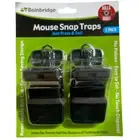 Mouse Trap (Snap Trap) 2 Pack - Reusable - Easy to set - No touch disposal