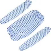 Waterproof Picnic Table Cover Set Fitted Bench Covers Outdoor Elastic Travel Camping Accessories