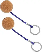 Abaodam Floating Cork Keychain for Water Sports Creative Key Ring for Kayaking Boating Fishing Surfing Lightweight Durable Design for Beach and Pool Activities