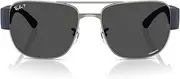 [Ray-Ban] Rb3756ch Chromance Square Sunglasses