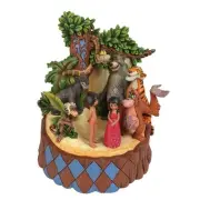 Disney Traditions Jungle Book Carved by Heart 55th Anniversary 20cm